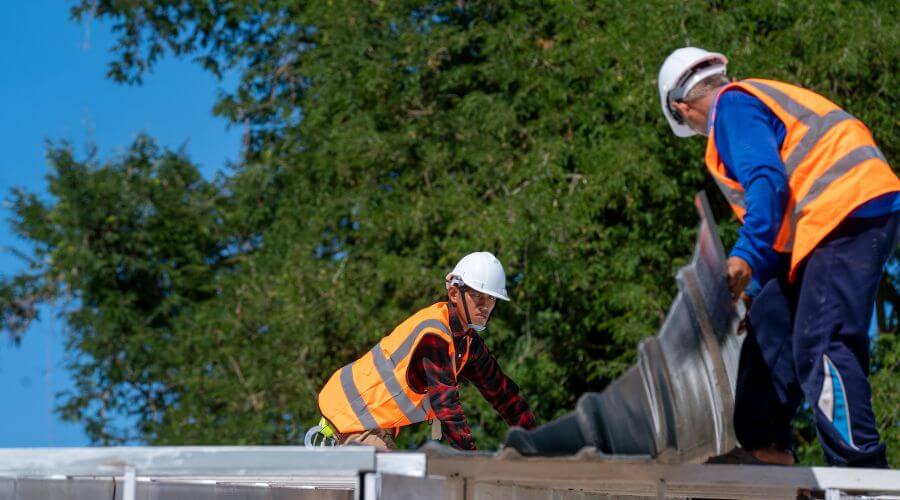 Professional New roof installation in United, PA